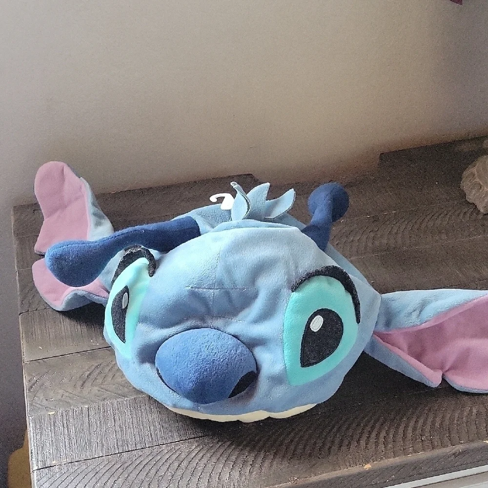 Stich Head Blue and Pink  Alien Antena used good Conditiener